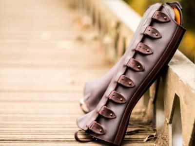 Leather Half Chaps Polainas - Handmade Spanish Quality