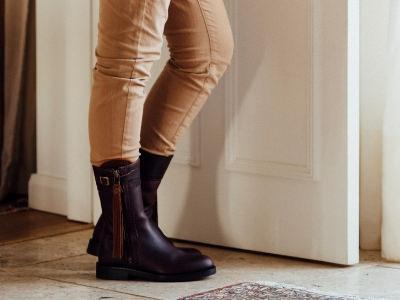 Spanish Leather & Suede Ankle Boots - Handmade in Spain