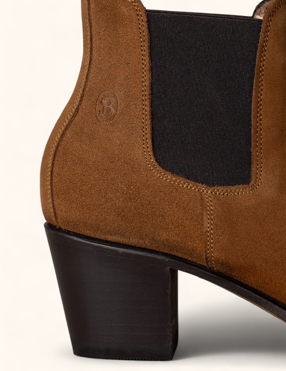 Heeled Ankle Boot - Camel