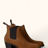 Heeled Ankle Boot - Camel