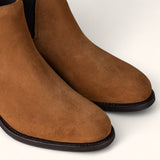 Heeled Ankle Boot - Camel