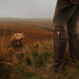 Brown Cascada with Tassel on autumn moors
