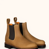 Chelsea Boot Tread Sole - Tan Leather