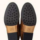 Chelsea Suede - Camel & Cobalt