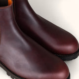 Chelsea Boot Tread Sole - Brown Leather