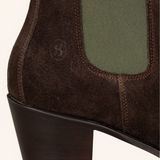Heeled Ankle Boot - Chocolate Brown X Fortis