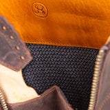 Cascada Waterproof Leather Ankle Boots - Brown