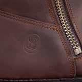 Cascada Waterproof Leather Boots - Brown