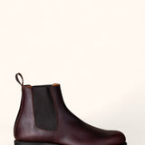 Chelsea Boot Tread Sole - Brown Leather