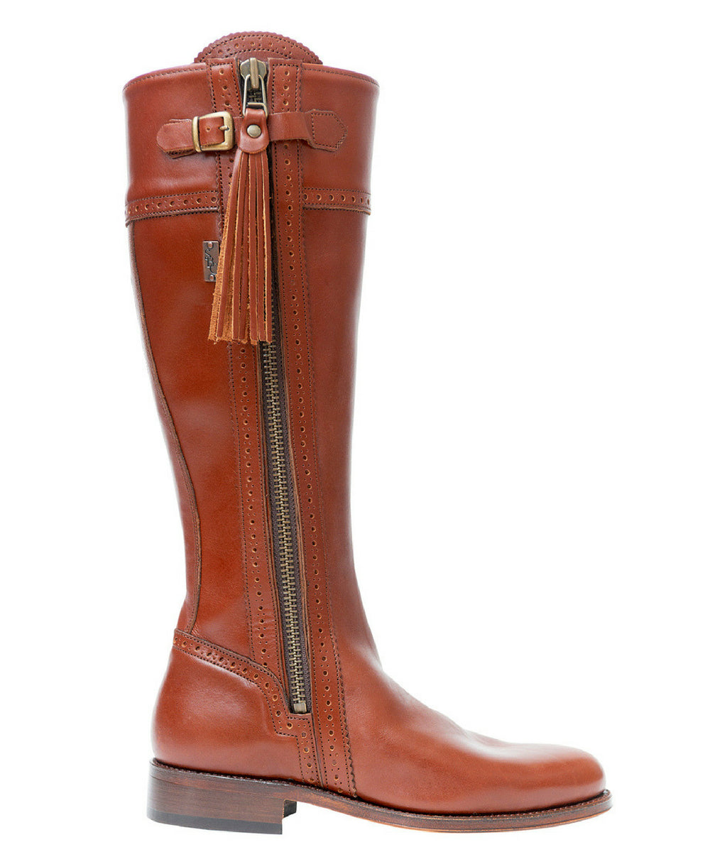 Spanish riding boots wide best sale calf