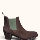 Heeled Ankle Boot - Chocolate Brown X Fortis