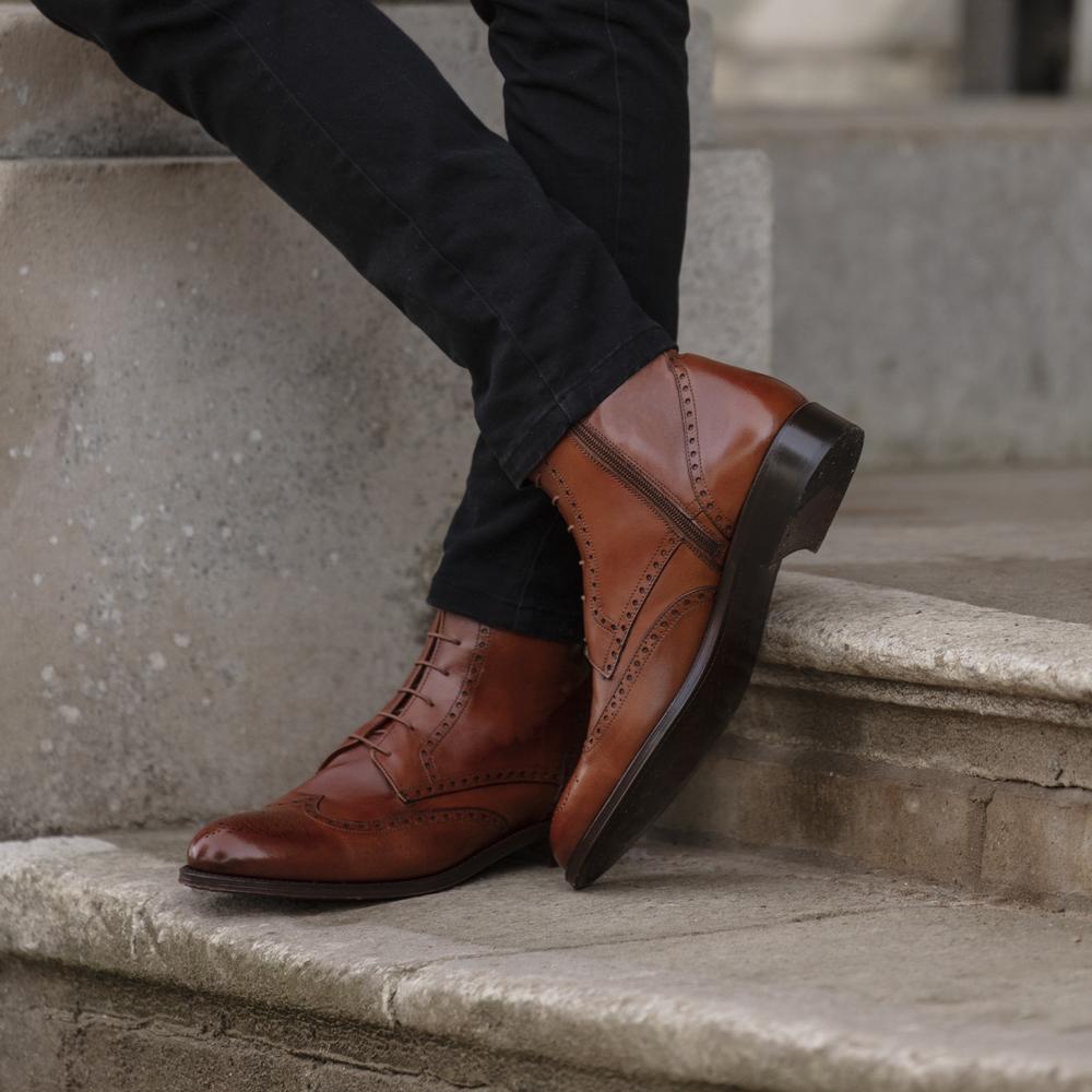 Men's brogue boots uk deals