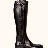 Tall Mock Croc - Slim Calf