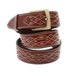 The Spanish Boot Company Belts Spanish Leather Belt: Brown