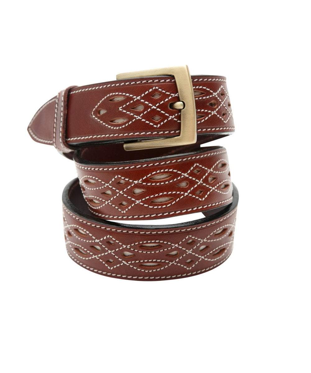 The Spanish Boot Company Belts Spanish Leather Belt: Brown