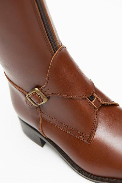 The Spanish Boot Company Leather boots Childrens Leather Polo Riding Boots: tan