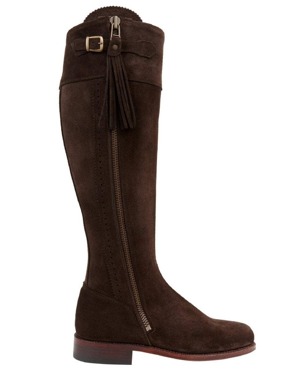 The Spanish Boot Company Suede boots Spanish Riding Boots suede: Brown (leather sole)