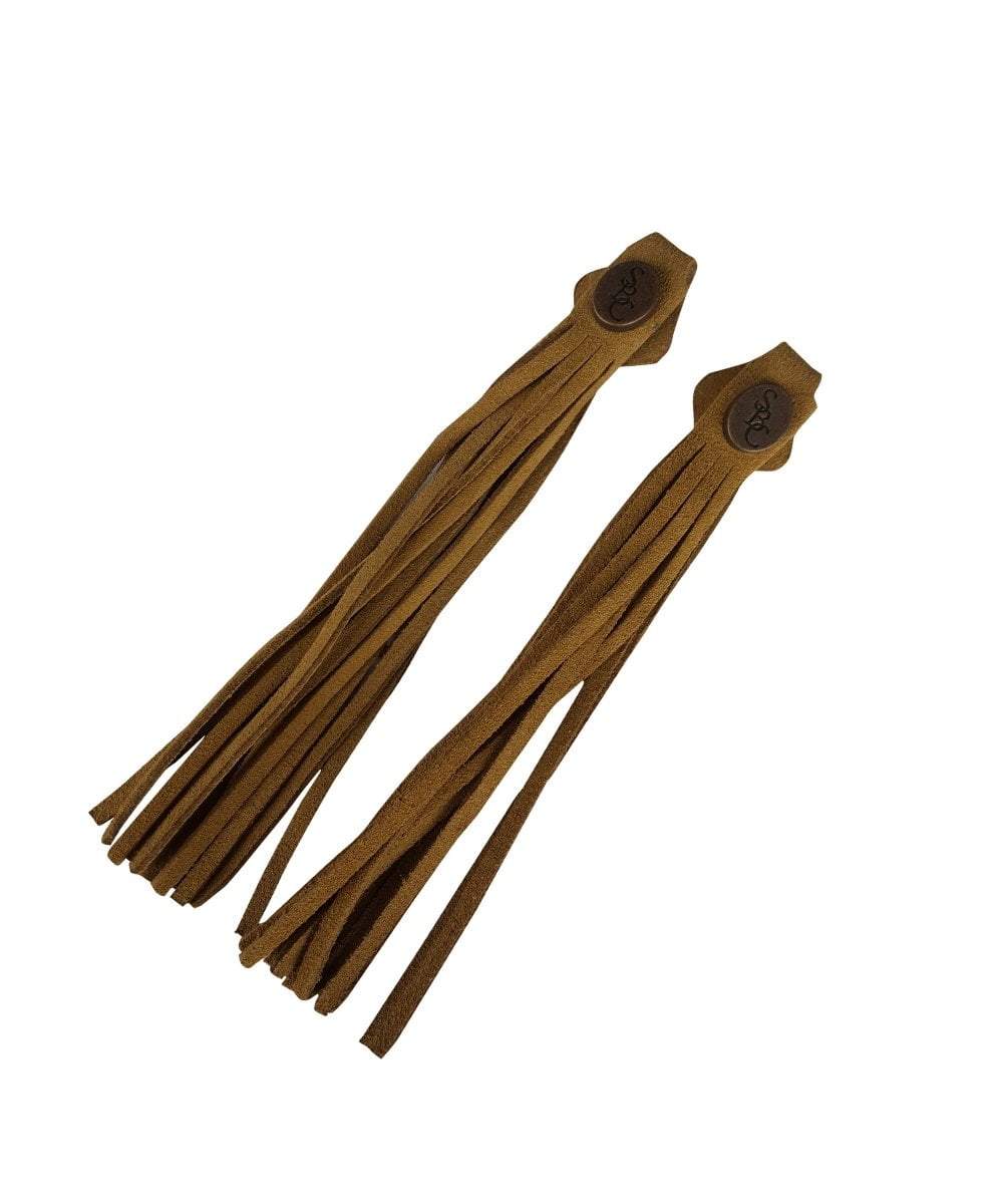 The Spanish Boot Company tassels Tassels - beige suede