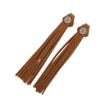 The Spanish Boot Company tassels Tassels - camel suede