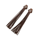 The Spanish Boot Company tassels Tassels - chocolate brown leather
