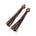 The Spanish Boot Company tassels Tassels - chocolate brown leather