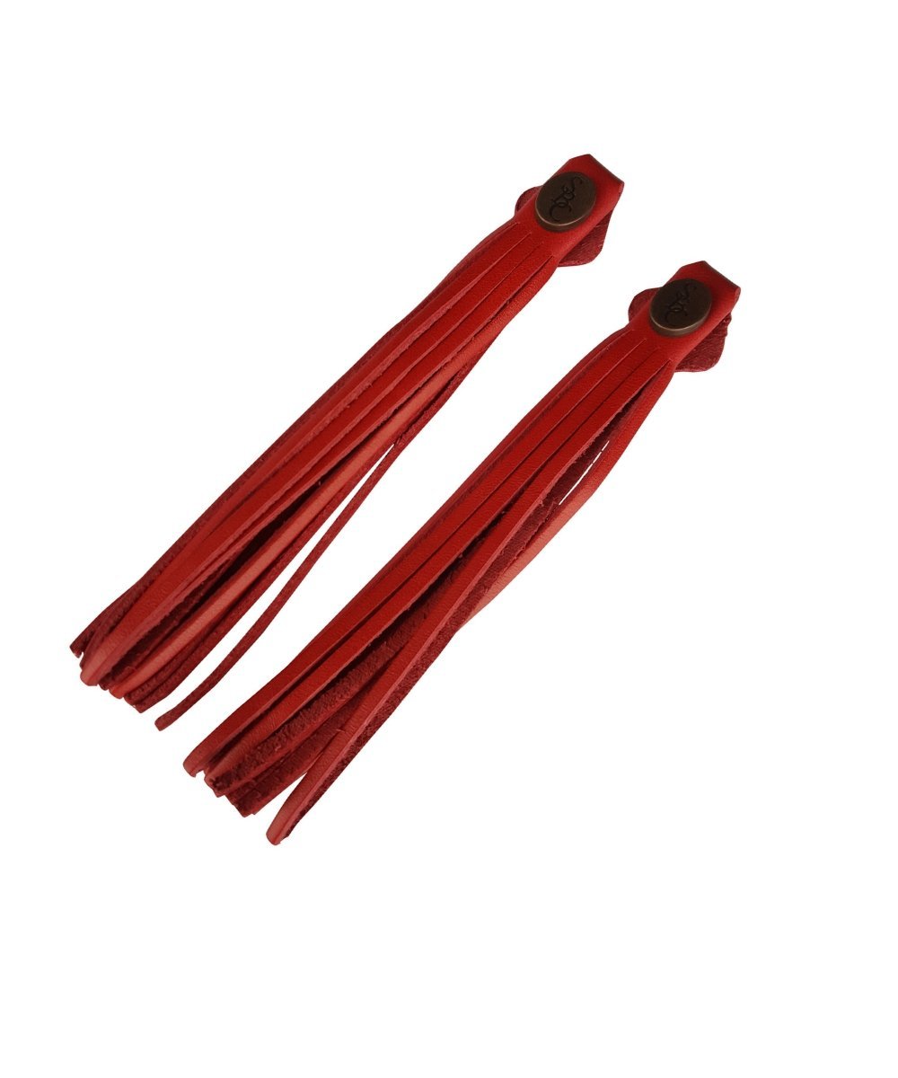 The Spanish Boot Company tassels Tassels - red leather
