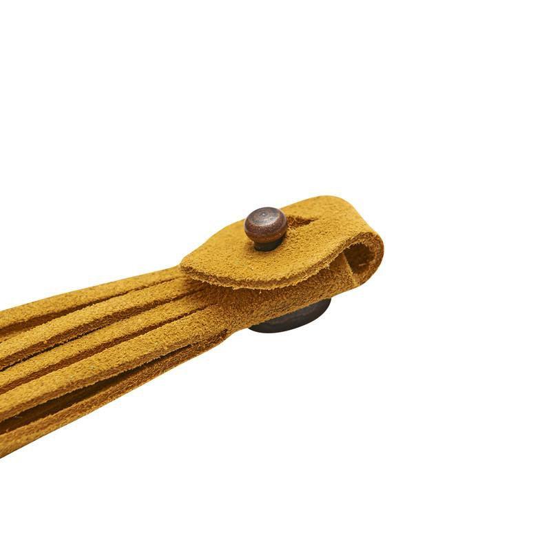 The Spanish Boot Company tassels Tassels - yellow suede